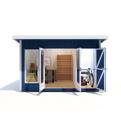 Shire Cali 12x8 Pent & Storage