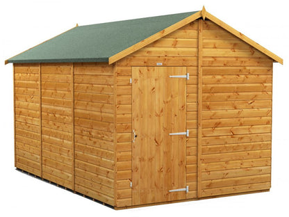 12x8 Super Apex - No Windows Shed