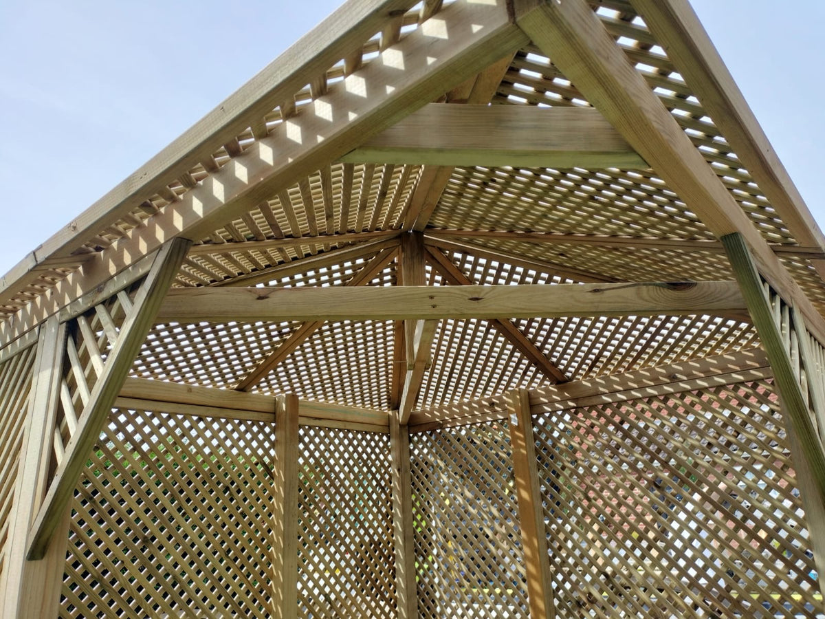 Shire Valencia Corner Arbour Pressure treated
