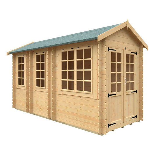 14x6 Georgia Flex 19mm Log Cabin