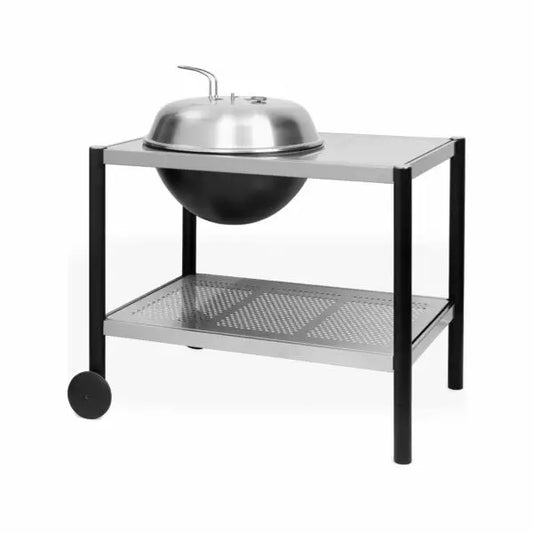 Danish Design Charcoal Barbecue with Thermometer & Grease Collection System