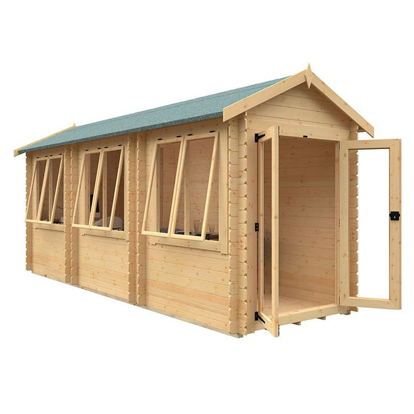 18x6 Oriana Flex 19mm Log Cabin
