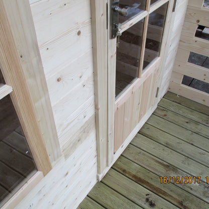Shire Maulden with veranda 9x9 19mm Log Cabin