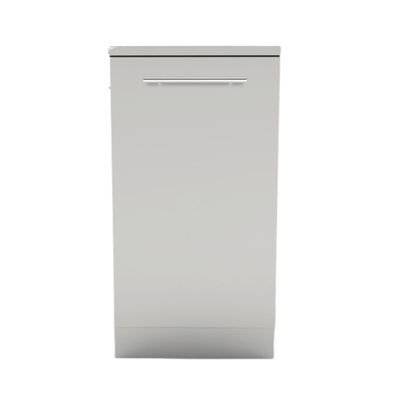 Stainless Steel Trash Drawer Cabinet
