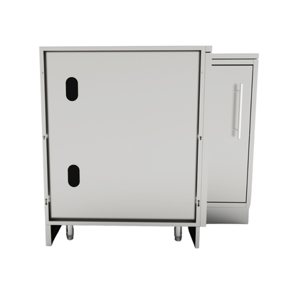 Sunstone Stainless Steel Corner Cabinet