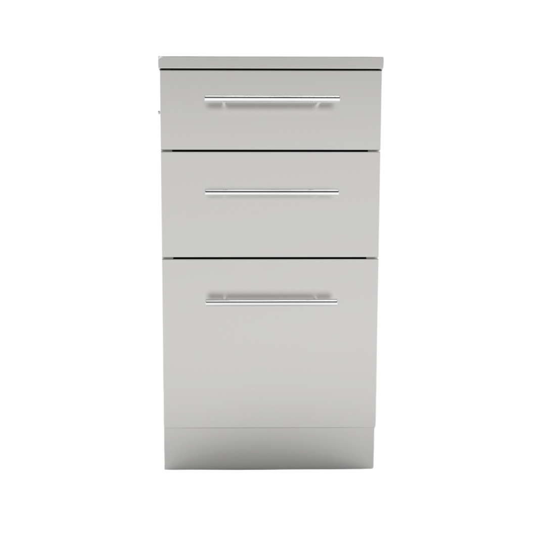 Sunstone Stainless Steel 3 Drawer Cabinet
