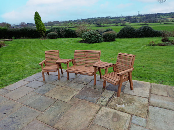Churnet Valley 4 Seat Set 1x2B 2xC Angled Tray