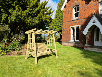 Churnet Valley Pergola Swing Sits 2