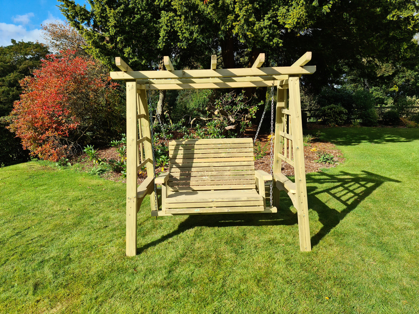 Churnet Valley Pergola Swing Sits 2