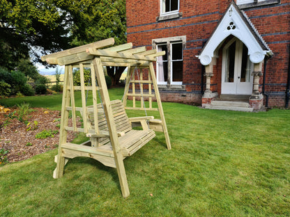 Churnet Valley Pergola Swing Sits 2