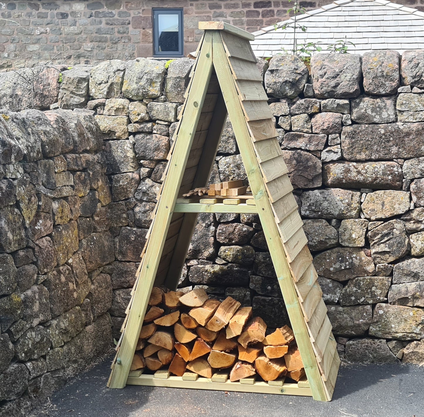 Churnet Valley Triangle Log Stoe