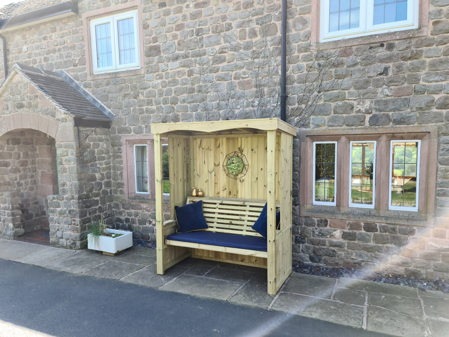 Churnet Valley Four Seasons 3 Seat Arbour