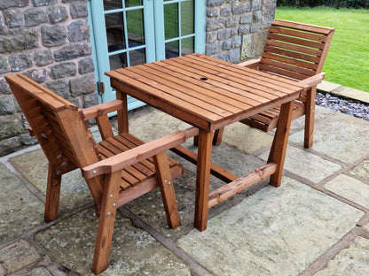 Churnet Valley 2 Seat Bistro Set 2xC 99CM Table