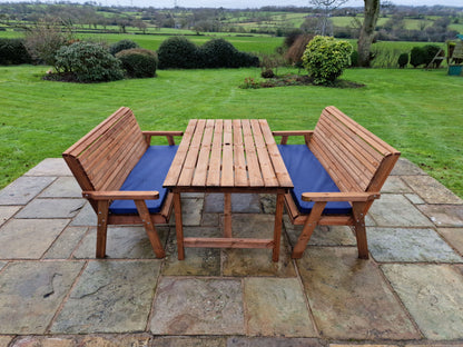 Churnet Valley 6 Seat Set 2x3B 1795 Table