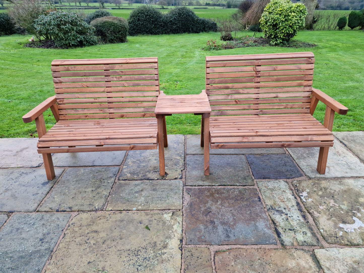 Churnet Valley 4 Seat Set 2x2B Straight Tray