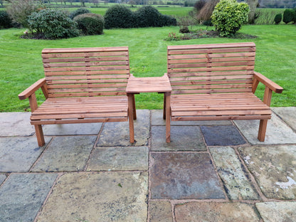 Churnet Valley 4 Seat Set 2x2B Straight Tray