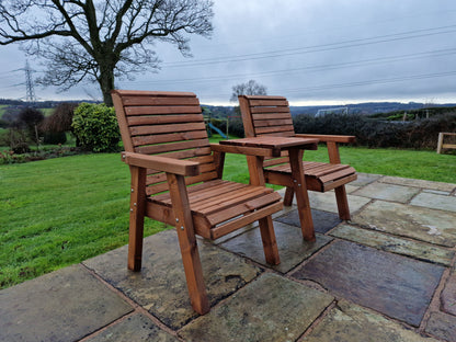 Churnet Valley Love Seat Square