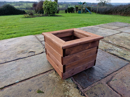 Churnet Valley Small Square Planter H32 X W39 X D39