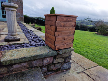 Churnet Valley Tall Square Planter H52 X W39 X D39