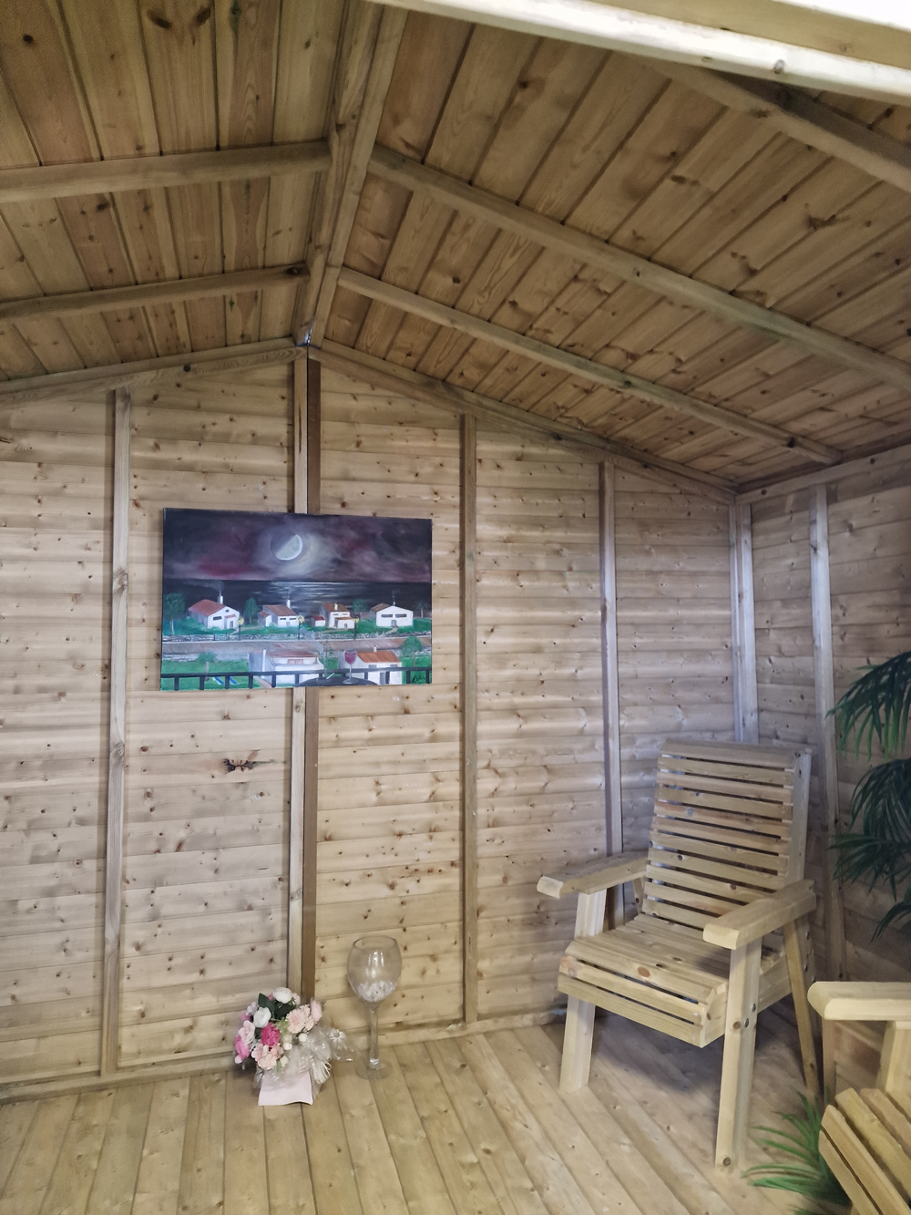 Churnet Valley Chatsworth 8X6 Summerhouse (Apex Roof)