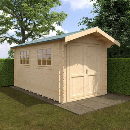 14x8 Marlborough 28mm Log Cabin