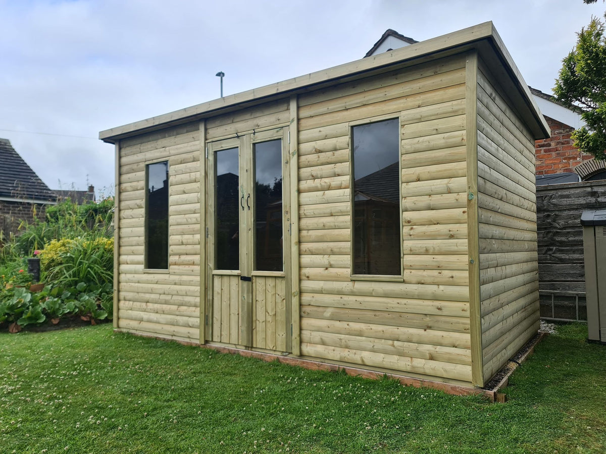 Churnet Valley Bakewell 10X8 Summerhouse (Pent Roof)