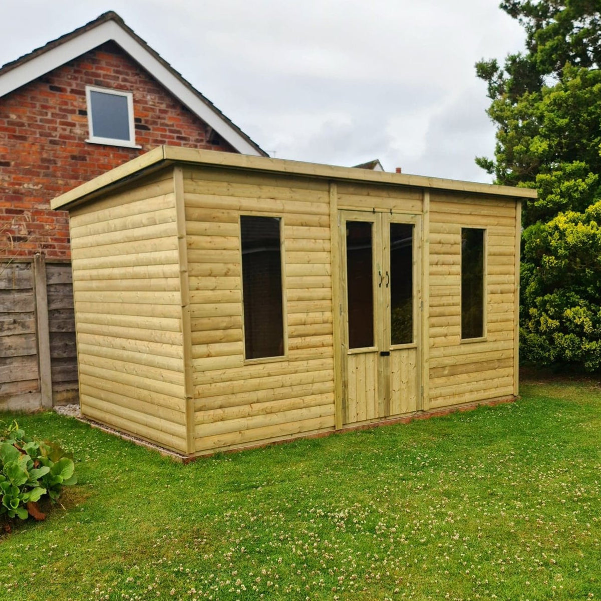 Churnet Valley Bakewell 10X6 Summerhouse (Pent Roof)