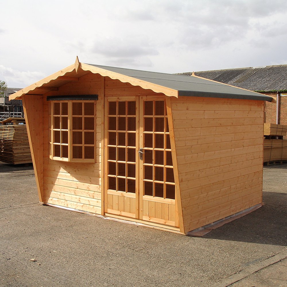 Shire Sandringham 10x6 Loglap Style D