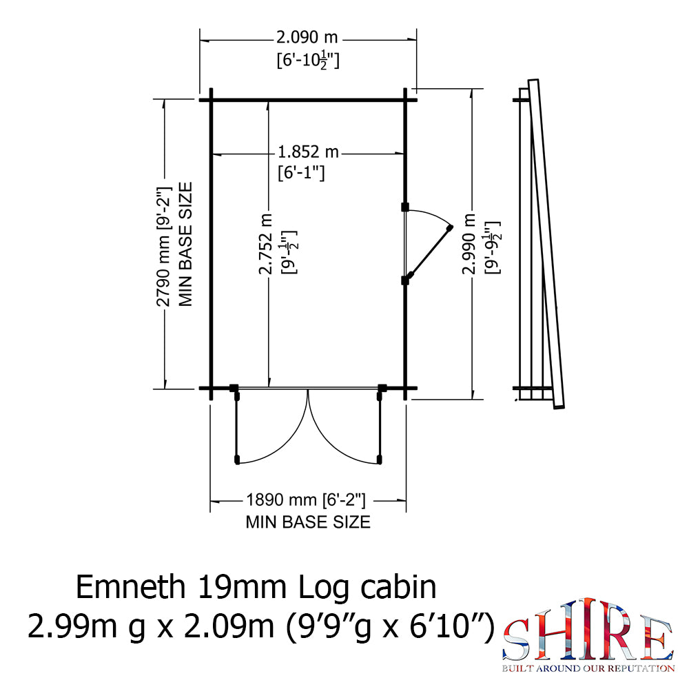 Shire Emneth 10x7