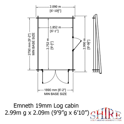 Shire Emneth 10x7