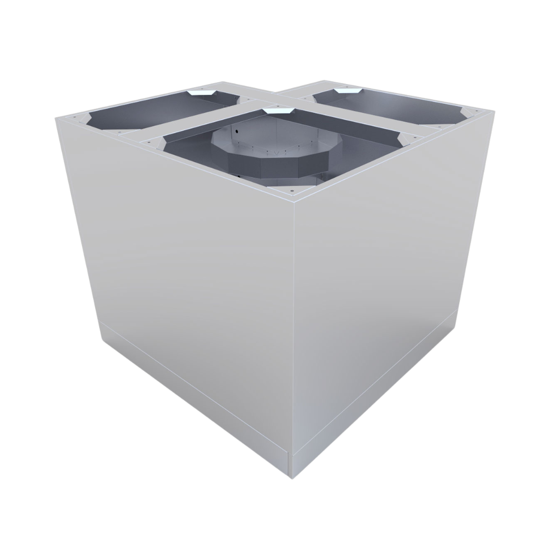 Sunstone Stainless Steel Corner Cabinet