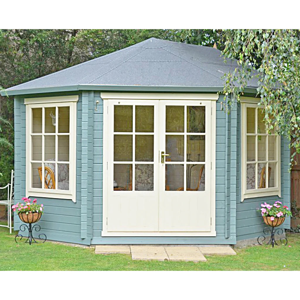 Shire Ardcastle / Belvoir 10x10 Single Door 28mm Log Cabin