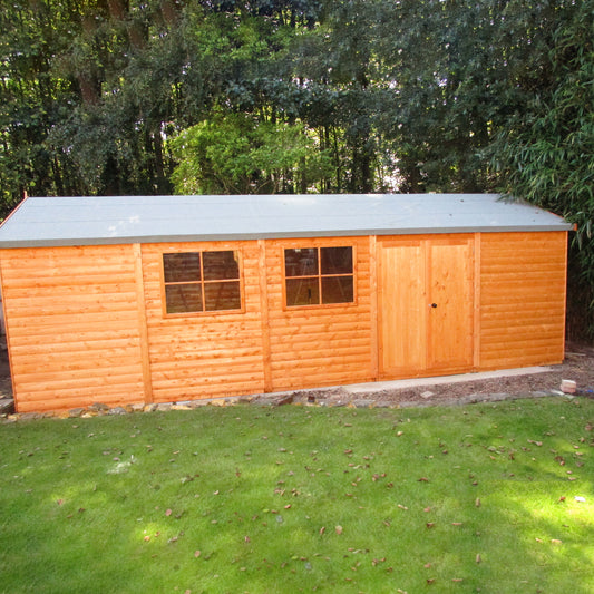 Shire Mammoth 12x30 Double Door Shiplap