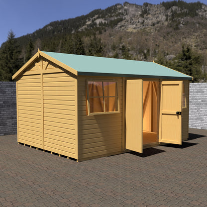 Shire Mammoth 10x15 Double Door Loglap