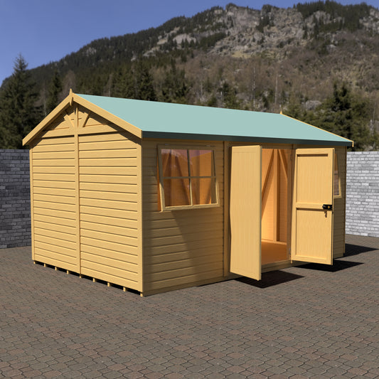 Shire Mammoth 10x15 Double Door Loglap