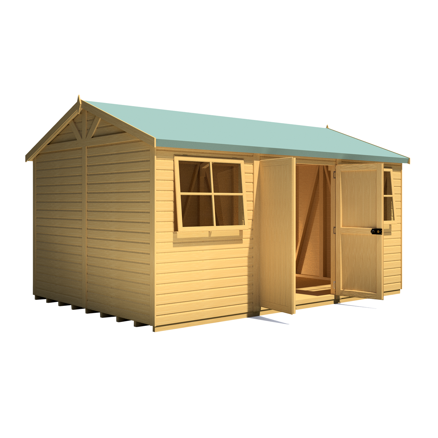 Shire Mammoth 10x15 Double Door Loglap