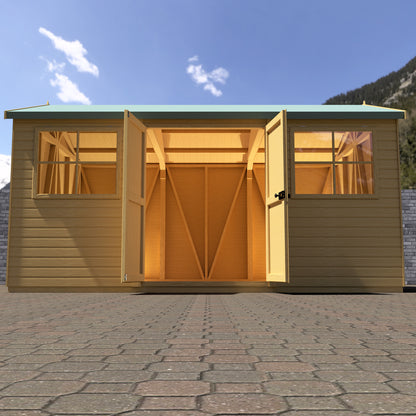 Shire Mammoth 10x15 Double Door Loglap