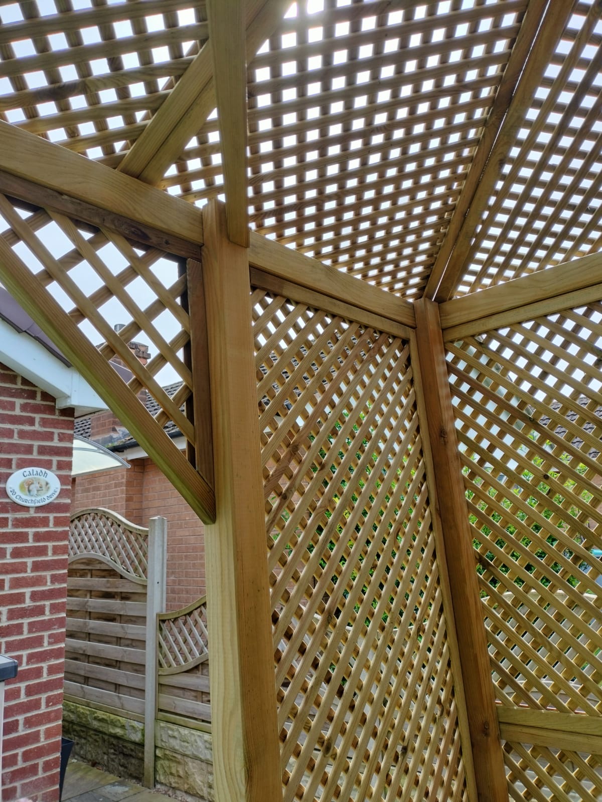 Shire Valencia Corner Arbour Pressure treated