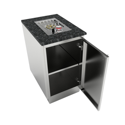 Sunstone Right Swing Door Cabinet with Shelf