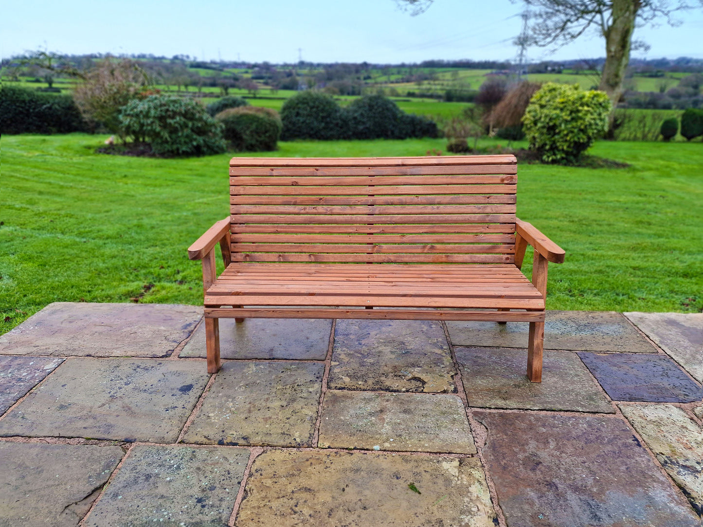 Churnet Valley 3 Seat Bench