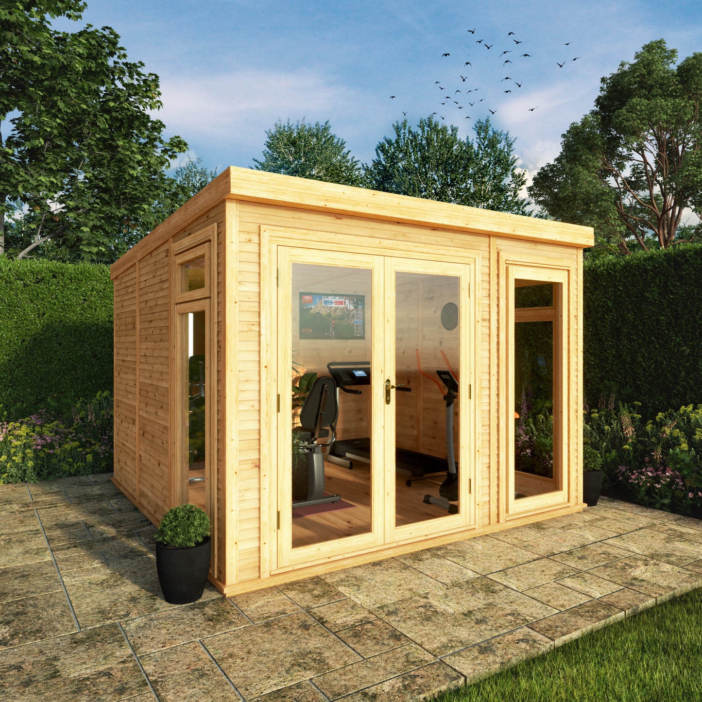 Mercia 3m x 3m(D) Self Build Insulated Garden Room