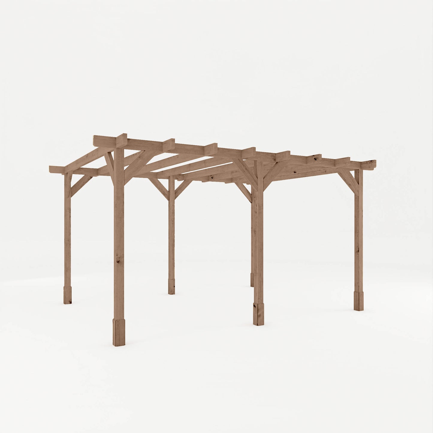 Mercia Trent 3m x 4m Pressure Treated Pergola