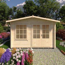 Shire Hale 12x12 Log Cabin (28mm - 70mm Logs)