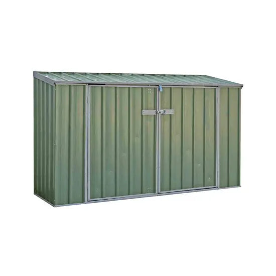 Mercia Absco Bike Store 2.26m x 0.78m - (Pale Eucalyptus)