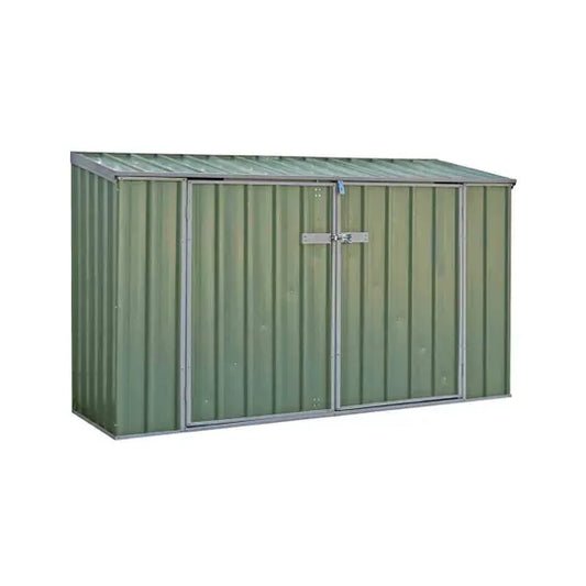 Mercia Absco Bike Store 2.26m x 0.78m - (Pale Eucalyptus)