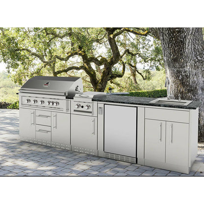 Sunstone 30" Stainless Steel Outdoor Fridge Cabinet