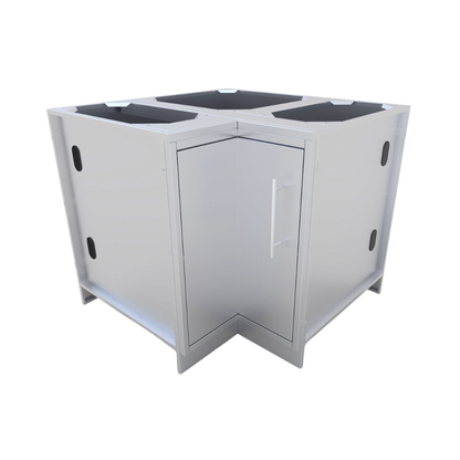 Sunstone Stainless Steel Corner Cabinet