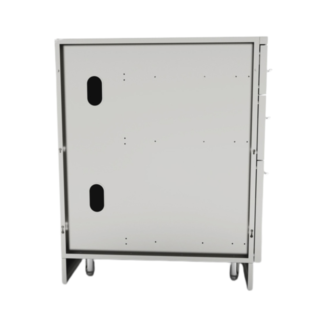 Sunstone Stainless Steel 3 Drawer Cabinet