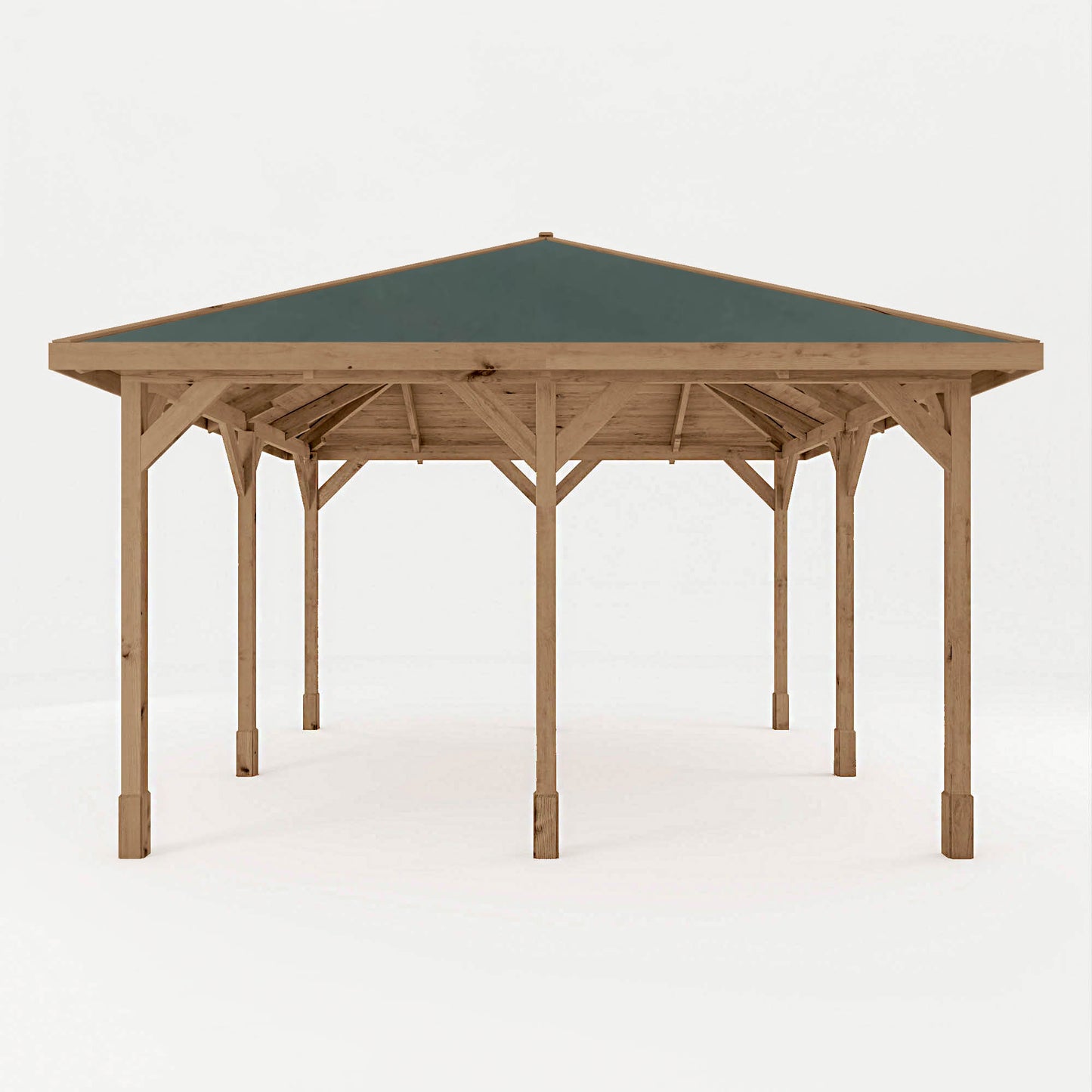 Mercia Carlton 4m x 4m Pressure Treated Gazebo