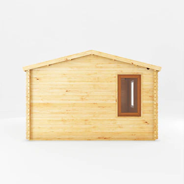 Mercia 4m x 4m Home Office Elite - 44mm (UPVC Windows & Door) - Oak